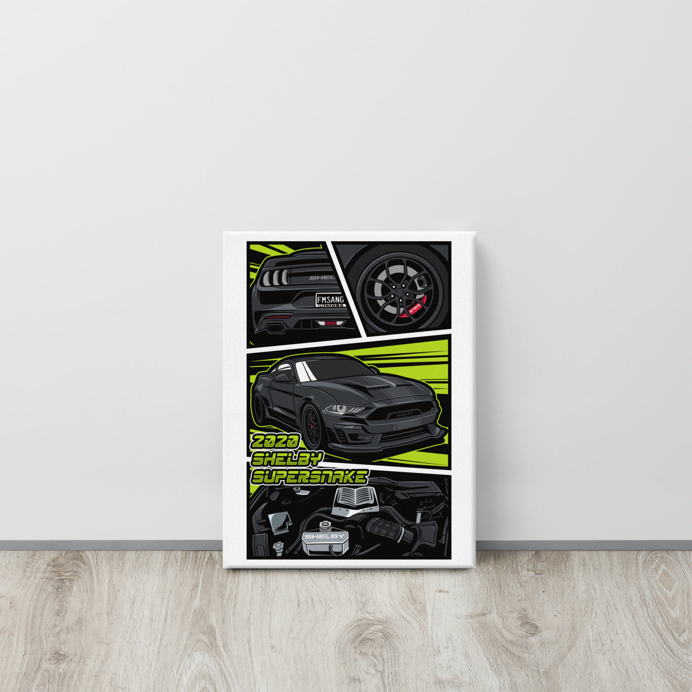 Manga - Custom Car Canvas