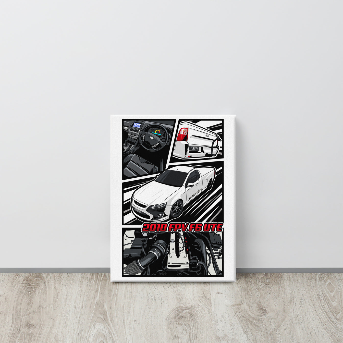 Manga - Custom Car Canvas