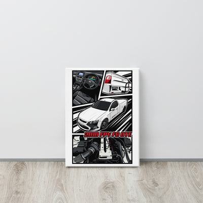 Manga - Custom Car Canvas