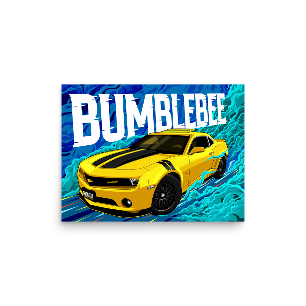 Burnout - Custom Car Metal Print