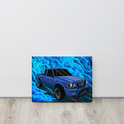 Burnout - Custom Car Canvas