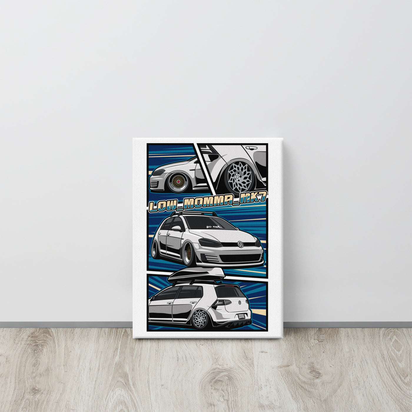 Manga - Custom Car Canvas