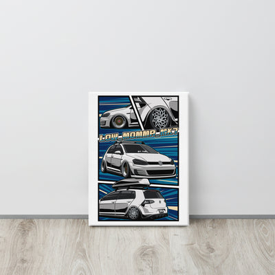 Manga - Custom Car Canvas