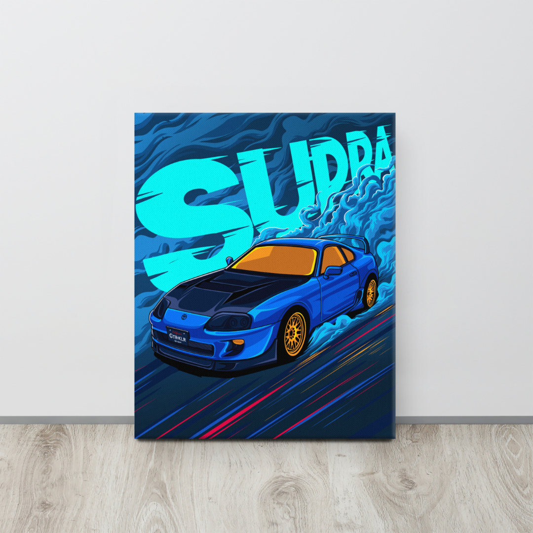 Burnout - Custom Car Canvas