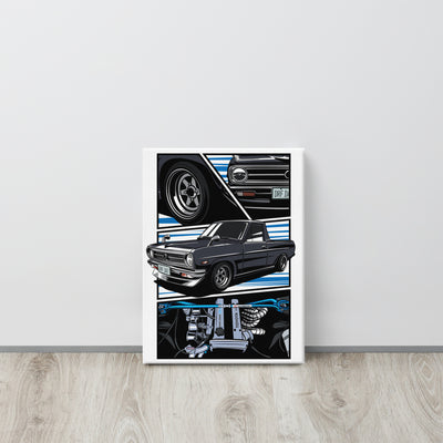 Manga - Custom Car Canvas