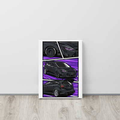 Manga - Custom Car Canvas