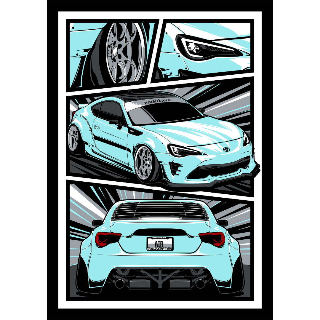 Custom Car Sketches