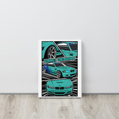 Manga - Custom Car Canvas