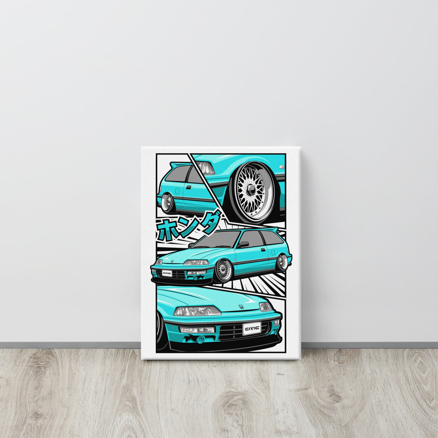 Manga - Custom Car Canvas