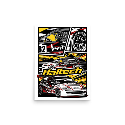 Manga - Custom Car Poster