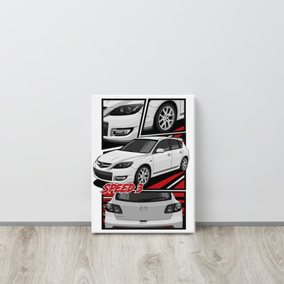 Manga - Custom Car Canvas